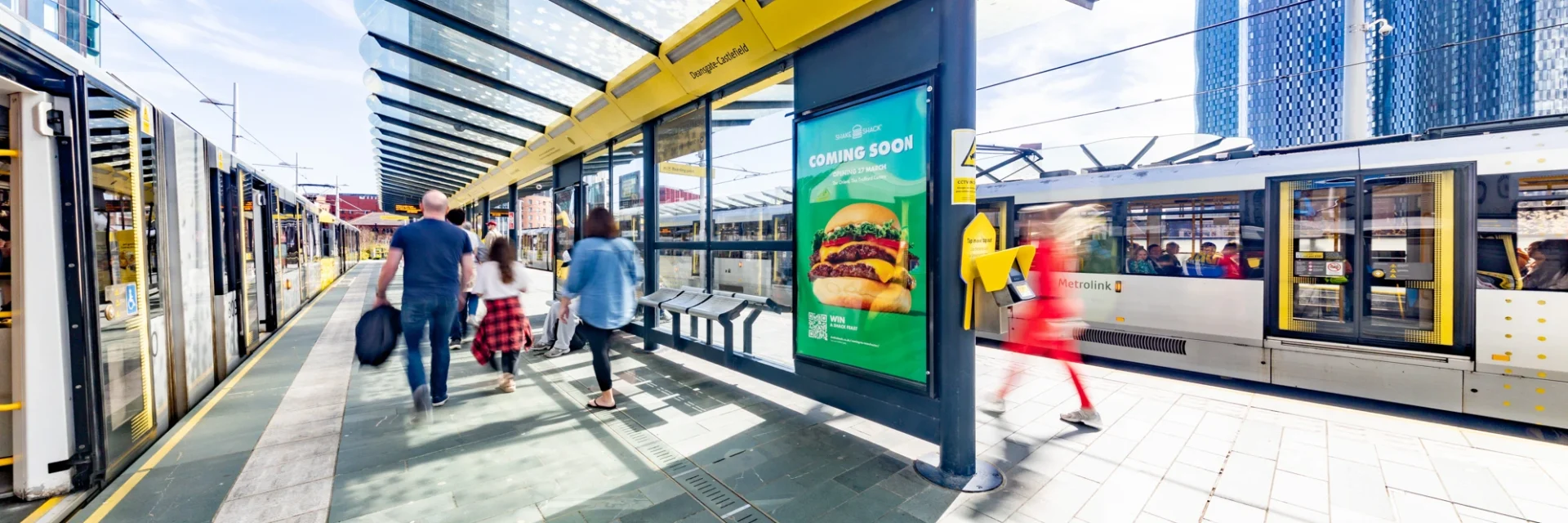 TfGM - Starling Bank, Shake Shack & More - City Centre, Manchester - posters 260407 tfgm 017