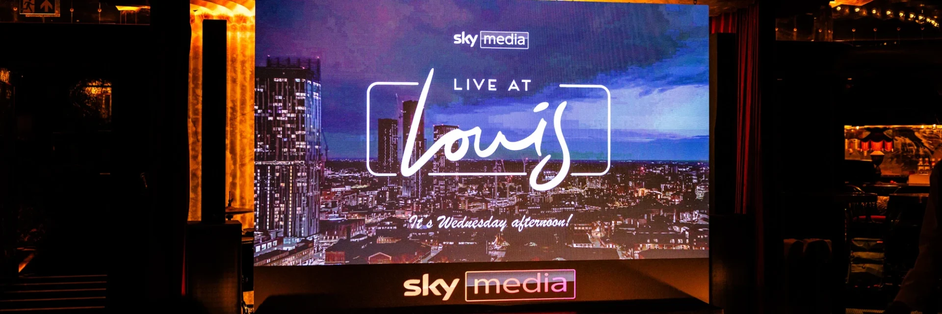 Sky Media Upfronts - Louis, Manchester - 260128 skymedia louismanchester 125 (carl sukonik www.thevain.co.uk @thevainphotos)