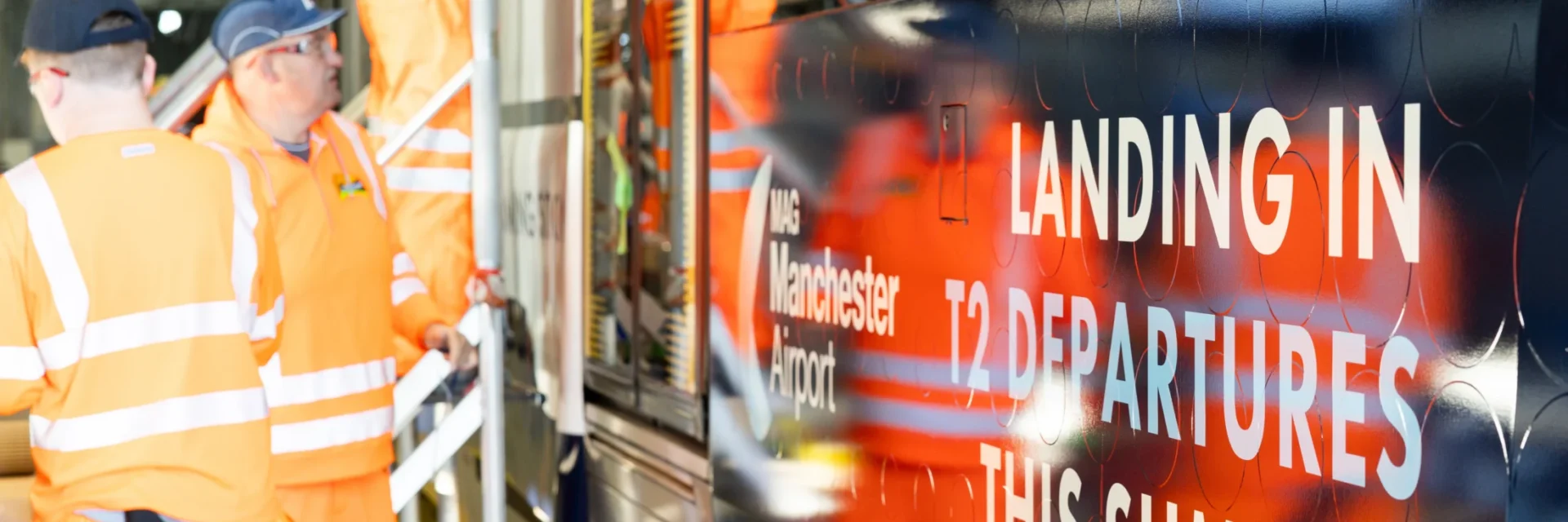 TfGM - Manchester Airport T2 Tram Wrap Installation - Metrolink Trafford Depot, Manchester - 250817 tfgm magmetrolink 015 (the vain carl sukonik @thevainphotos)