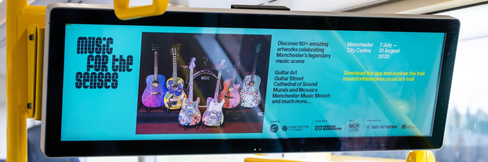 TfGM - On-Bus Digital Screens & Fleet