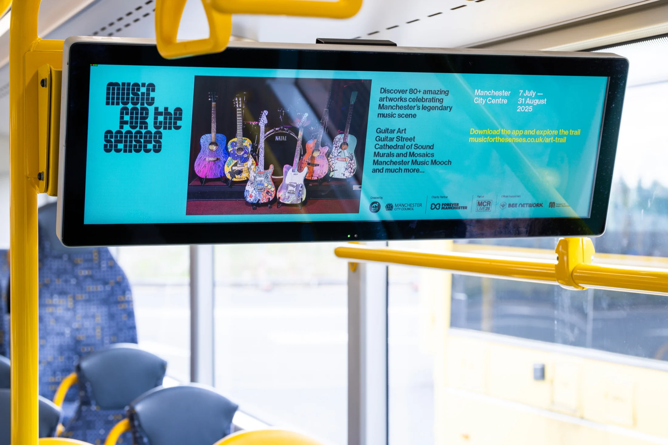 TfGM - On-Bus Digital Screens & Fleet