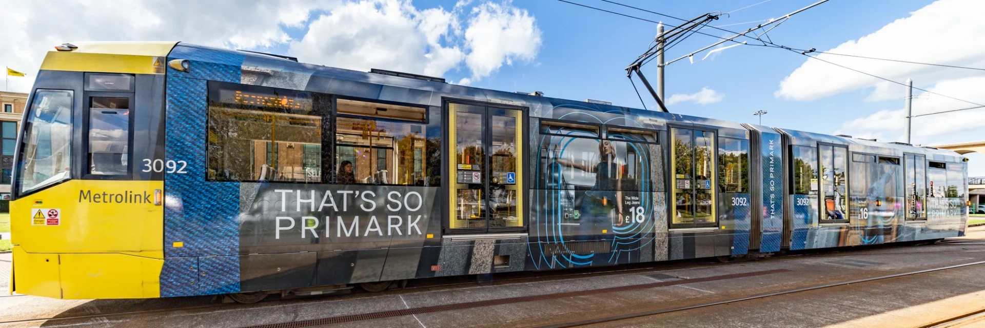TfGM - Primark Tram Wrap & Autumn Campaigns