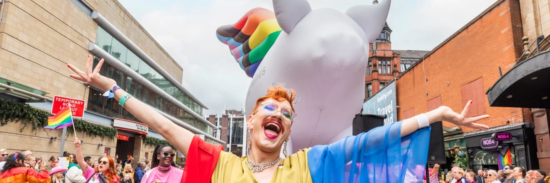 Manchester Pride 2023 - Day 2 - Parade Marks a Decade of Marriage Equality