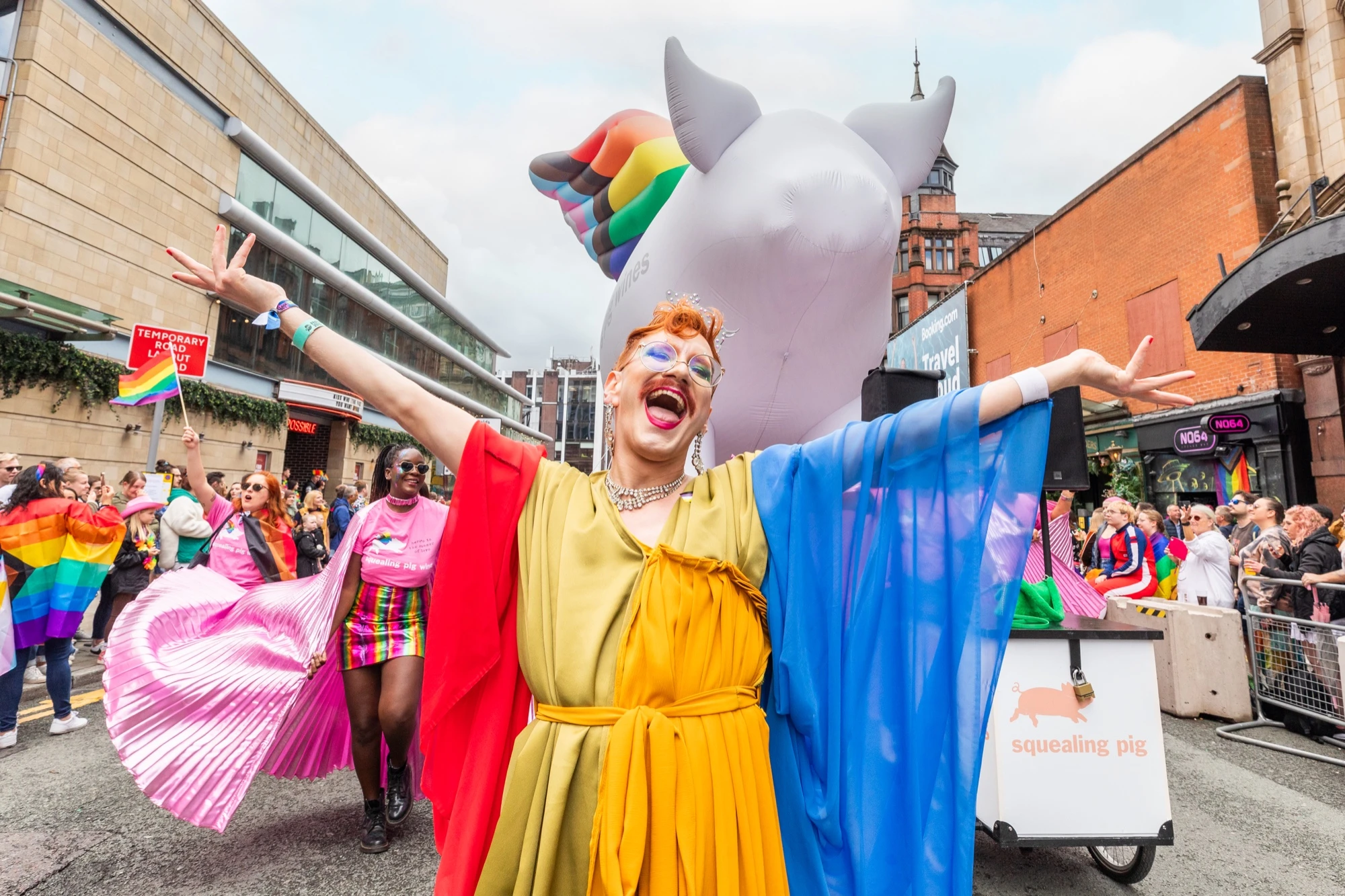 Manchester Pride 2023 - Day 2 - Parade Marks a Decade of Marriage Equality