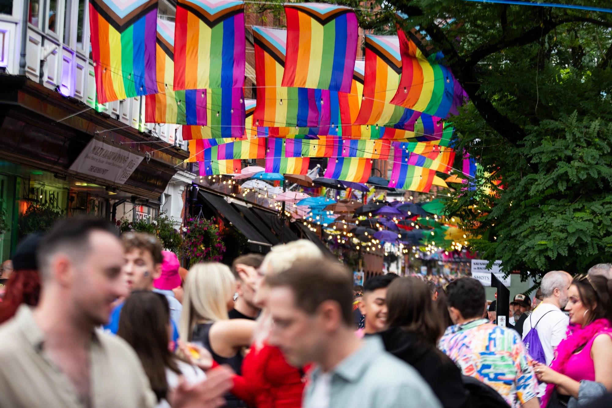 Manchester Pride 2023 - Day 2 - The Village Party Ignites the Heart of the Gay Village