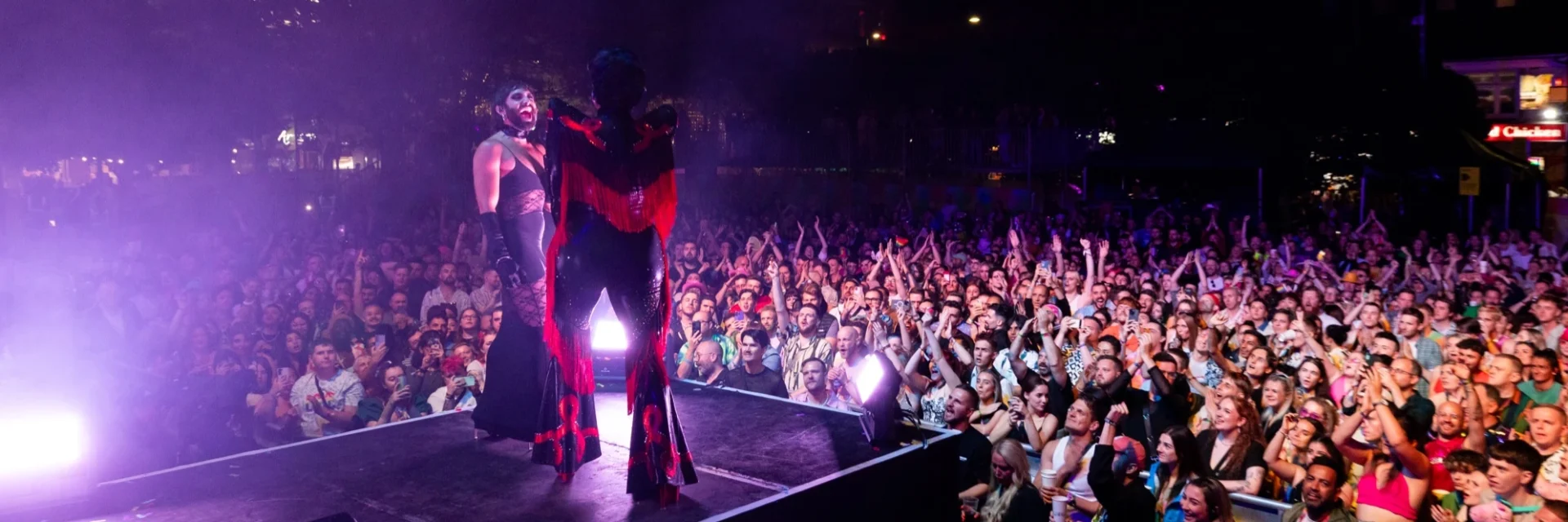 Manchester Pride 2023 - Day 3 - Danny Beard and Friends Lead Village Stage