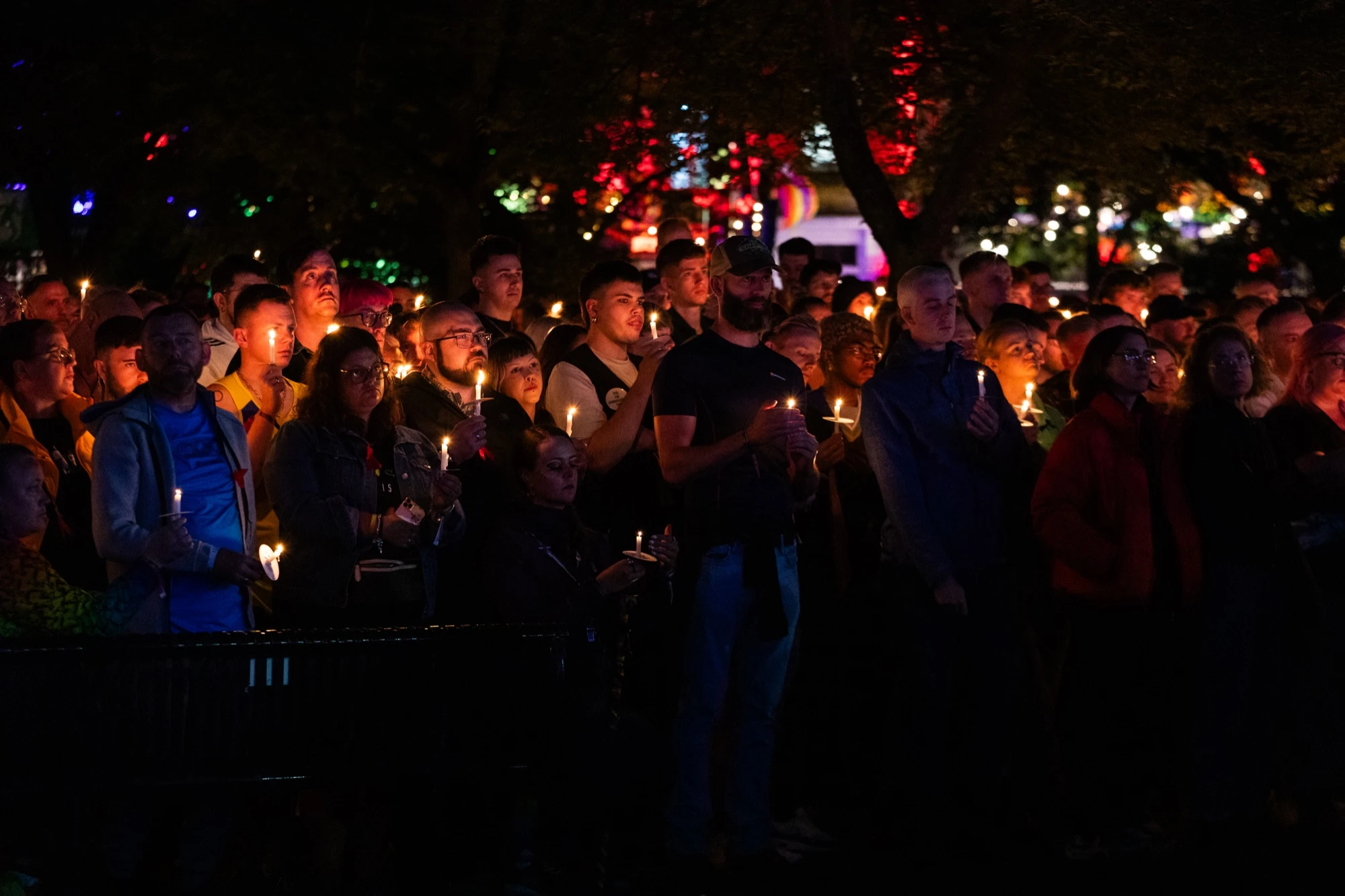 Manchester Pride 2023 Candlelit Vigil Honours Lives Lost to HIV