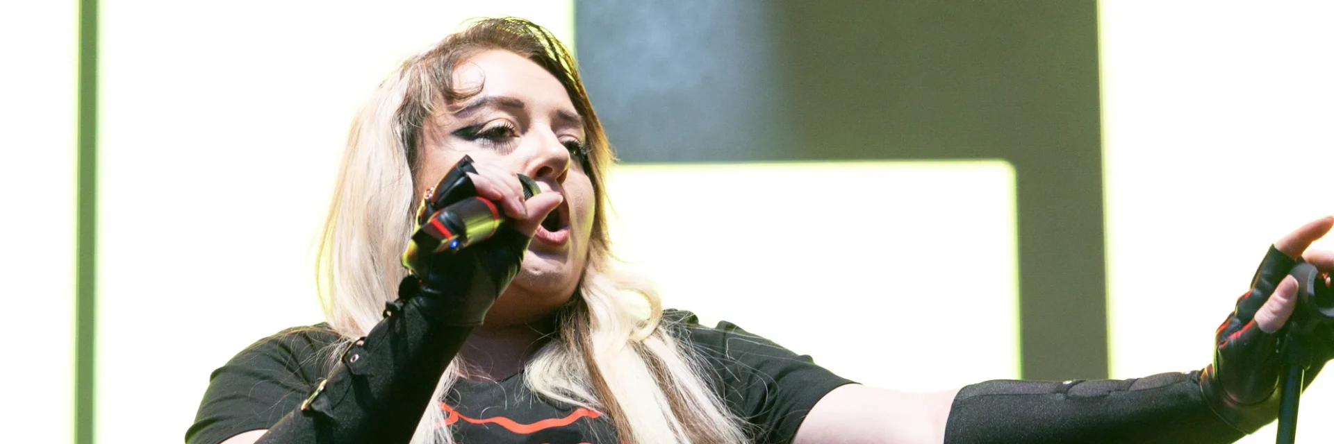 Meek performs on Manchester Village Pride Main Stage