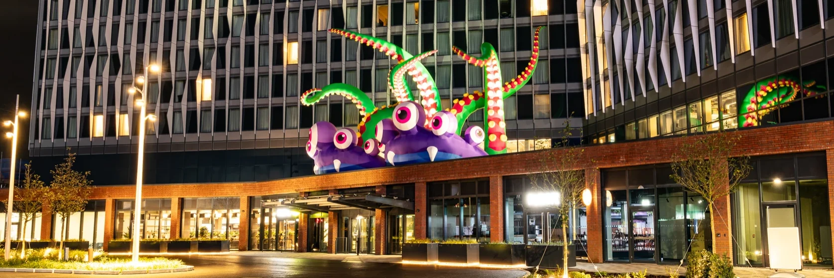 Manchester's Monsters Come Out After Dark