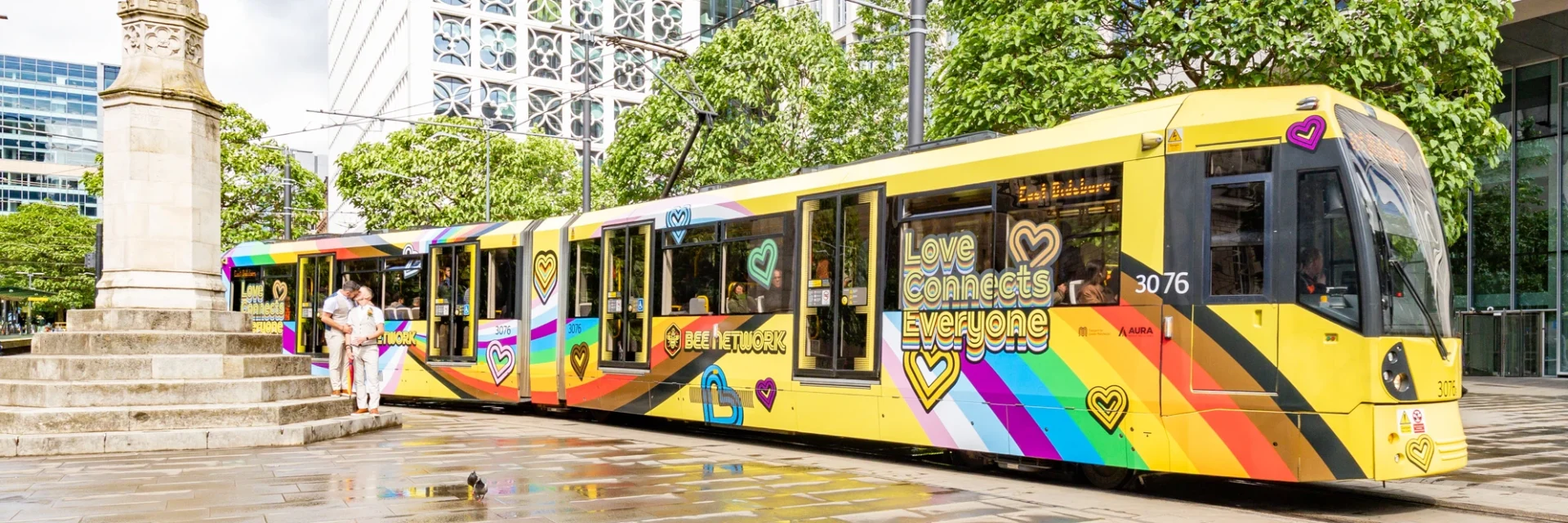 TfGM - Pride Tram, AO Arena & More