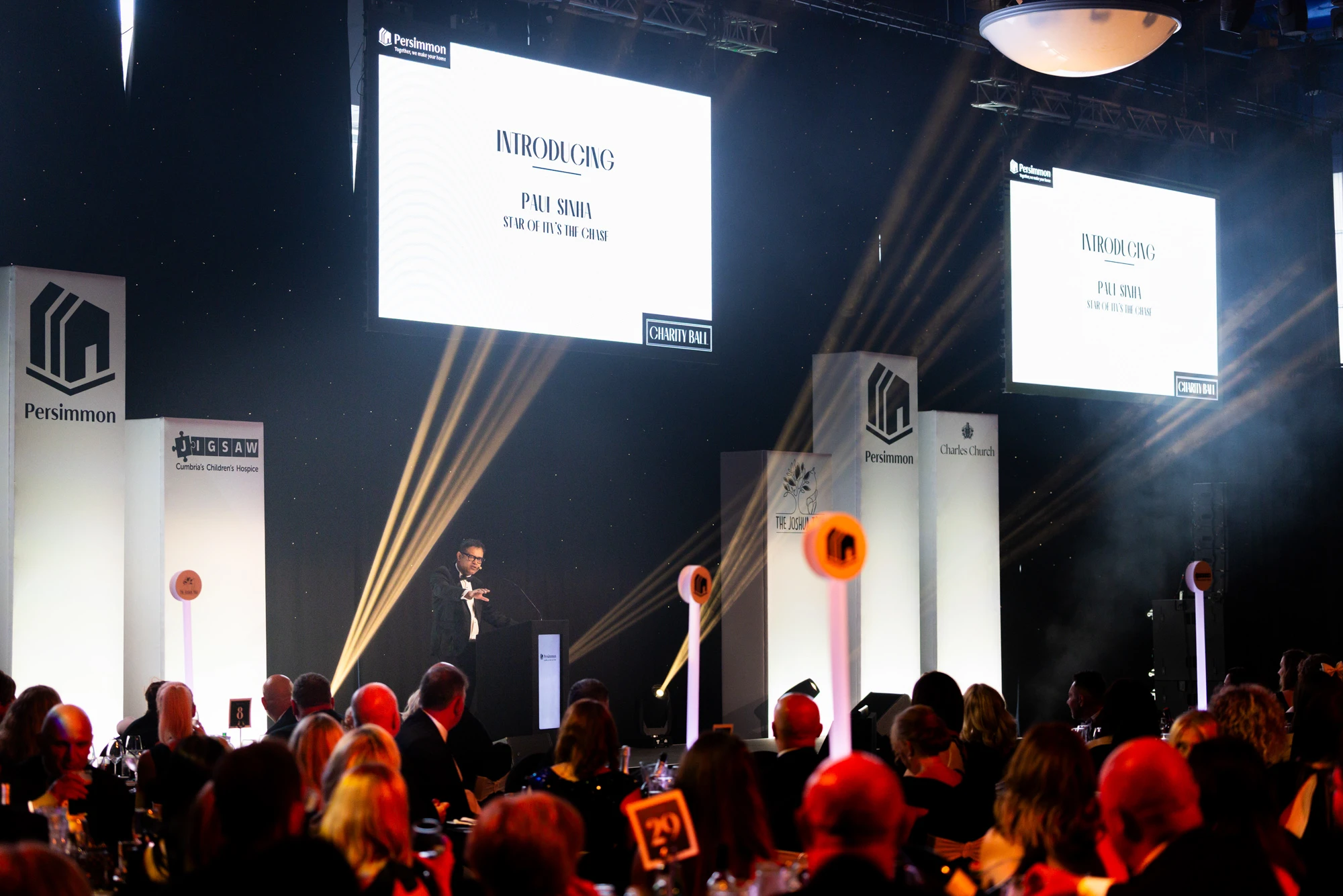 Persimmon Black & White Charity Gala Ball